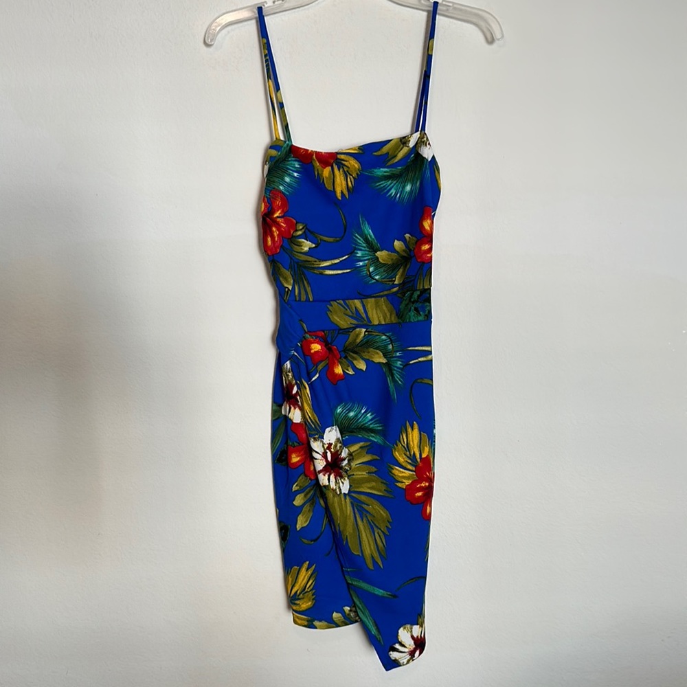 NWT Fashion Nova Mimosa Sippin’ Tropical Dress Sz M